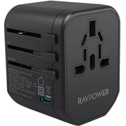 Ravpower 3-Port Travel Charger Black