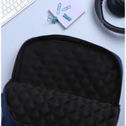 Dawenha Leather Hand Sleeve Navy Blue