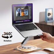 Ugreen Swivel Laptop Stand Silver