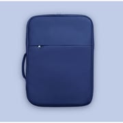 Dawenha Leather Hand Sleeve Navy Blue