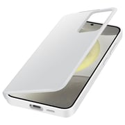 Samsung Galaxy S24+ Smart View Wallet Case White