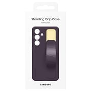 Samsung Galaxy S24 Standing Grip Case Dark Violet