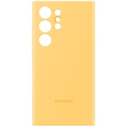 Samsung Galaxy S24 Ultra Silicone Case Yellow