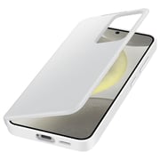 Samsung Galaxy S24 Smart View Wallet Case White