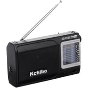 Kshibo 8120/FM/MW/SW Waves/High Sensitivity/Attractive Shape/Strong Sound/Telescopic Antenna/Earphone Input/Electrical/Stone