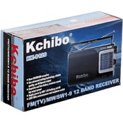Kshibo 8120/FM/MW/SW Waves/High Sensitivity/Attractive Shape/Strong Sound/Telescopic Antenna/Earphone Input/Electrical/Stone