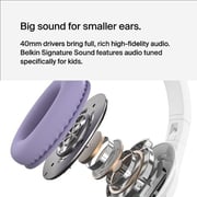 Belkin SoundForm Inspire AUD006BTLV Wireless Over Ear Headphones Lavender