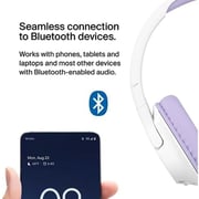 Belkin SoundForm Inspire AUD006BTLV Wireless Over Ear Headphones Lavender