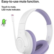 Belkin SoundForm Inspire AUD006BTLV Wireless Over Ear Headphones Lavender