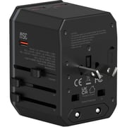 Cellairis World Travel Adapter Black