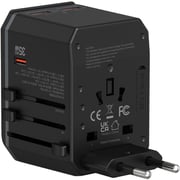 Cellairis World Travel Adapter Black