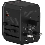 Cellairis World Travel Adapter Black