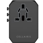 Cellairis World Travel Adapter Black