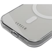 Levelo MagSafe Hard Case Clear iPhone 15 Pro Max