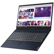 Lenovo ideapad S340-15IML Laptop - Core i7 1.8GHz 8GB 1TB+128GB 2GB Win10 15.6inch FHD Abyss Blue English/Arabic Keyboard