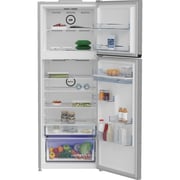 Beko Refrigerator 477 L Digital, 2 Doors, Inverter, With Dispenser Silver - B3RDNE500LDXB