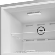 Beko Refrigerator 477 L Digital, 2 Doors, Inverter, With Dispenser Silver - B3RDNE500LDXB