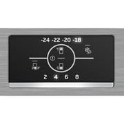Beko Refrigerator 477 L Digital, 2 Doors, Inverter, With Dispenser Silver - B3RDNE500LDXB