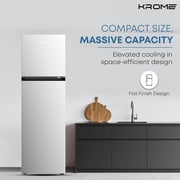 Krome Top Mount Refrigerator 365 Litres KR-REF 365TS