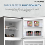 Krome Top Mount Refrigerator 365 Litres KR-REF 365TS