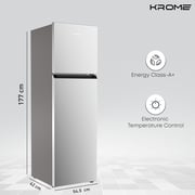 Krome Top Mount Refrigerator 365 Litres KR-REF 365TS