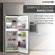 Krome Top Mount Refrigerator 260 Litres KR-RFF 260SM