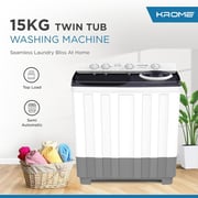 Krome Top Load Washer 15 kg KR-WSA150K