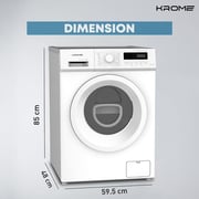 Krome Front Load Washer 7 kg KR-WFL70SI