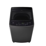 LG Top Load Washer 13Kg Smart Inverter ,Turbo Drum, Silver, Soft Closing Door , Black-T1388NEHGB