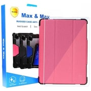 Max & Max Case With Screen Protector Pink iPad 10.2Inch