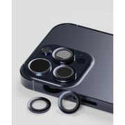 Max & Max Lens Protector Titanium Blue iPhone 15 Pro/iPhone 15 Pro Max