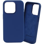 Max & Max MagSafe Silicon Case Blue iPhone 15 Pro Max