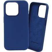 Max & Max MagSafe Silicon Case Blue iPhone 15 Pro
