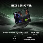 Asus ROG Zephyrus G14 Gaming (2023) Laptop - AMD Ryzen 7-7735HS / 14inch QHD+ / 1TB SSD / 16GB RAM / 6GB NVIDIA GeForce RTX 4050 Graphics / Windows 11 Home / Eclipse Gray - [GA402NU-7161G]