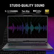 Asus ROG Strix G17 Gaming (2023) Laptop - AMD Ryzen 9-7845HX / 17.3inch FHD / 1TB SSD / 16GB RAM / 8GB NVIDIA GeForce RTX 4060 Graphics / Windows 11 Home / Eclipse Gray - [G713PV-9161G]