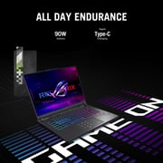 Asus ROG Strix G16 Gaming (2024) Laptop - 14th Gen / Intel Core i9-14900HX / 16inch FHD+ / 1TB SSD / 16GB RAM / 8GB NVIDIA GeForce RTX 4060 Graphics / Windows 11 Home / Eclipse Gray - [G614JVR-I9161G]