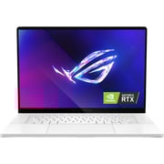 Asus ROG Zephyrus G16 Gaming (2023) Laptop - 1st Series / Intel Core Ultra 9-185H / 16inch WQXGA / 2TB SSD / 32GB RAM / 16GB NVIDIA Geforce RTX 4090 Graphics / Windows 11 Pro / White - [GU605MY-OLEDI9WPW]