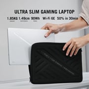 Asus ROG Zephyrus G16 Gaming (2023) Laptop - 1st Series / Intel Core Ultra 9-185H / 16inch WQXGA / 2TB SSD / 32GB RAM / 16GB NVIDIA Geforce RTX 4090 Graphics / Windows 11 Pro / White - [GU605MY-OLEDI9WPW]