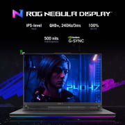 Asus ROG Strix G18 Gaming (2024) Laptop - 14th Gen / Intel Core i9-14900HX / 18inch WQXGA / 2TB SSD / 32GB RAM / 8GB NVIDIA GeForce RTX 4070 Graphics / Windows 11 Home / English & Arabic Keyboard / Volt Green / Middle East Version - [G814JIR-I9322GN]