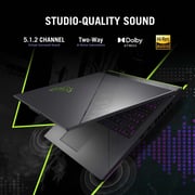 Asus ROG Strix G18 Gaming (2024) Laptop - 14th Gen / Intel Core i9-14900HX / 18inch WQXGA / 2TB SSD / 32GB RAM / 8GB NVIDIA GeForce RTX 4070 Graphics / Windows 11 Home / English & Arabic Keyboard / Volt Green / Middle East Version - [G814JIR-I9322GN]