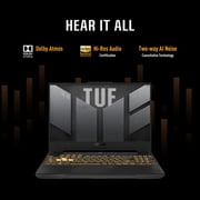 Asus TUF Gaming F15 Gaming (2023) Laptop - 13th Gen / Intel Core i7-13620H / 15.6inch FHD / 1TB SSD / 16GB RAM / 8GB NVIDIA GeForce RTX 4060 Graphics / Windows 11 Home / Jaeger Gray - [FX507VV-I7161G]
