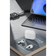 Glassology GTA3 True Wireless Earbuds White