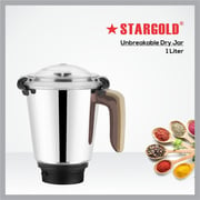 Stargold 3in1 Mixer Grinder Stainless Steel Jar 850W Gold - SG-1385