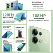 Xiaomi Redmi Note 13 256GB Mint Green 4G Smartphone