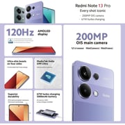 Xiaomi Redmi Note 13 Pro 512GB Lavender Purple 4G Smartphone