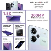 Xiaomi Redmi Note 13 Pro+ 512GB 12GB Aurora Purple 5G Smartphone