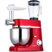 Sonai Stand Mixer – Mixi Plus 7/1, SH- M1050 ,Red Color,1200 Watt ,6 speeds 7L