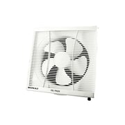 Sonai Ventilation Fan ,free wooden frame, suction and exhaust,cover grill,25 cm ,30 Watt, White - MAR-25G2
