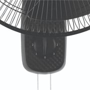 Sonai Wall Fan 16 inches, 60 Watt, Black, 3 Speed Settings - Mar -1611