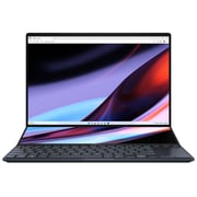 Asus ZenBook Pro 14 Duo OLED (2023) Laptop - 13th Gen / Intel Core i7-13700H / 14.5inch 3K / 1TB SSD / 16GB RAM / Shared Intel Iris Xe Graphics / Windows 11 / English Keyboard / Tech Black / International Version - [UX8402VU-P1036W]
